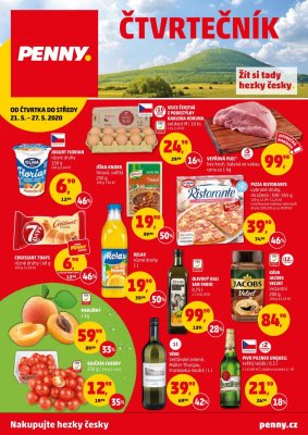 akční leták Penny Market 21.5.2020-27.5.2020