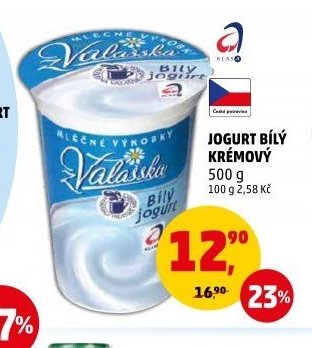 JOGURT BÍLÝ KRÉMOVÝ