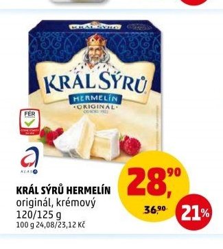 KRÁL SÝRŮ HERMELÍN