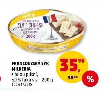 FRANCOUZSKÝ SÝR MILKERIA