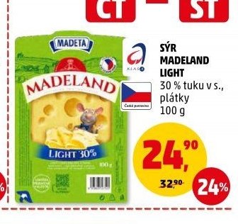 Sýr Madeland Light