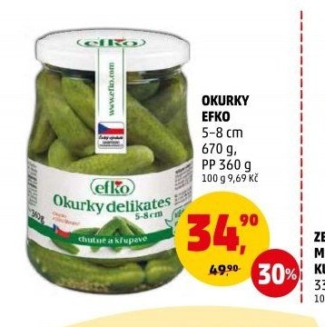 Okurky Efko