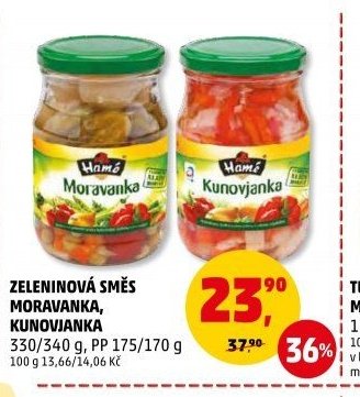 Zeleninová směs Moravanka, Kunovjanka