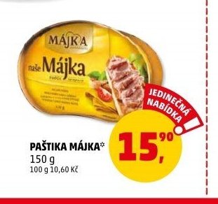 Paštika Májka