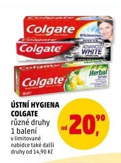 ÚSTNÍ HYGIENA COLGATE