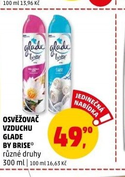 OSVĚŽOVAČ VZDUCHU GLADE BY BRISE