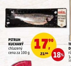Pstruh kuchaný