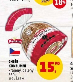 Chléb Konzumní