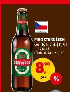 PIVO STAROČECH světlý ležák | 0,5 l