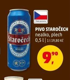 PIVO STAROČECH nealko, plech 0,5 l