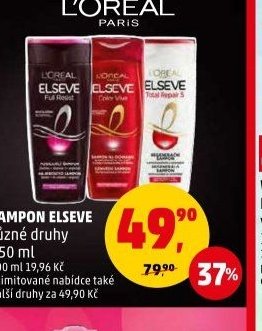 ŠAMPON ELSEVE různé druhy 250 ml