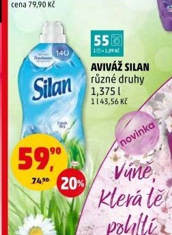 AVIVÁŽ SILAN různé druhy 1,375 l