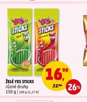 Želé Yes Sticks