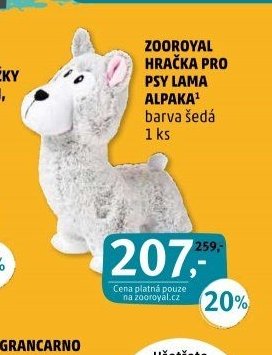 ZooRoyal hračka pro psy lama Alpaka