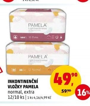 INKONTINENČNÍ VLOŽKY PAMELA