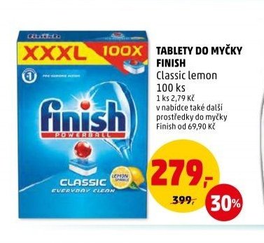 TABLETY DO MYČKY FINISH
