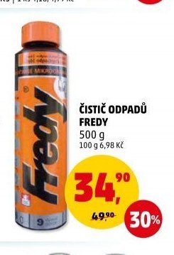 ČISTIČ ODPADŮ FREDY