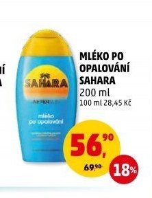 Mléko po opalování Sahara