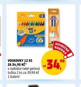 Voskovky 12 ks