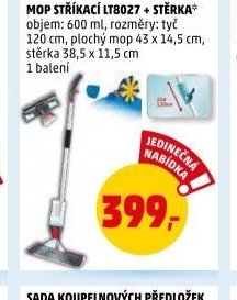 MOP STŘÍKACÍ LT8027 + STĚRKA
