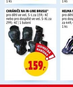 CHRÁNIČE NA IN-LINE BRUSLE
