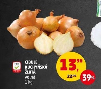 Cibule kuchyňská žlutá