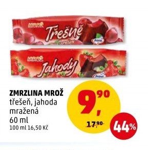 ZMRLZINA MROŽ TŘEŠEŇ, JAHODA