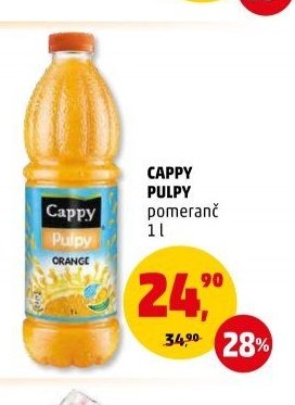 Cappy Pulpy pomeranč