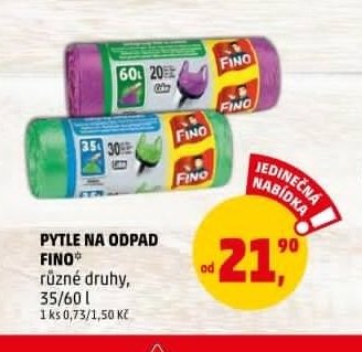 PYTLE NA ODPAD FINO