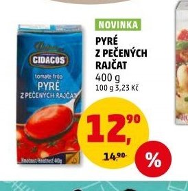 Cidacos pyré z pečených rajčat