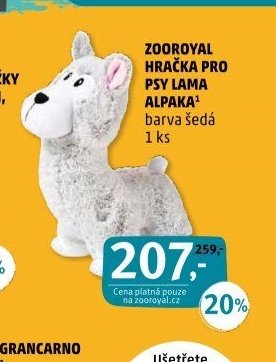 ZooRoyal hračka pro psy lama Alpaka
