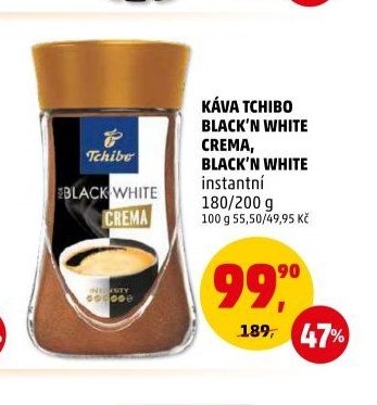 Káva Tchibo Black'n White Crema, Black'n White instantní