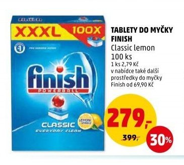 TABLETY DO MYČKY FINISH