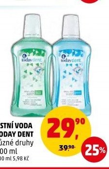 ÚSTNÍ VODA TODAY DENT