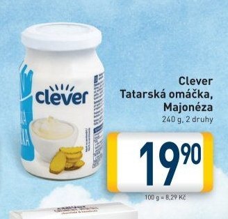 Clever Tatarská omáčka, Majonéza