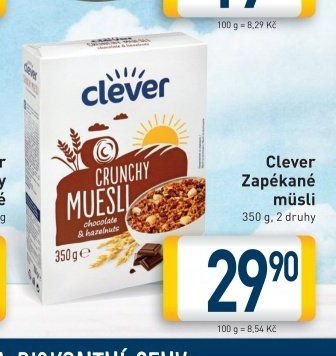 Clever Zapékané müsli