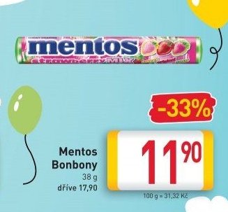 Mentos Bonbony