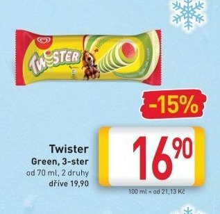 Twister Green, 3-ster
