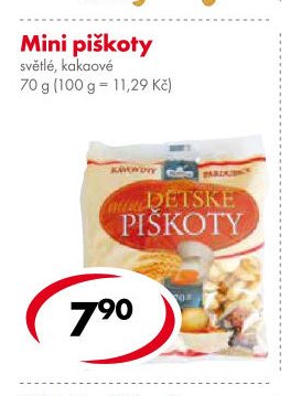 Mini piškoty