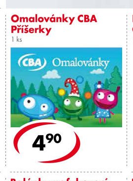 Omalovánky CBA Příšerky
