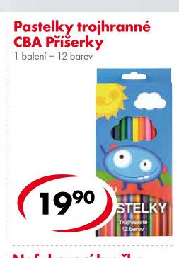 Pastelky trojhranné CBA Příšerky