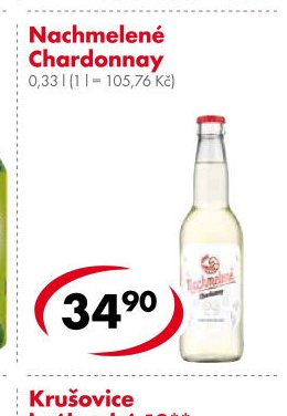 Nachmelené Chardonnay