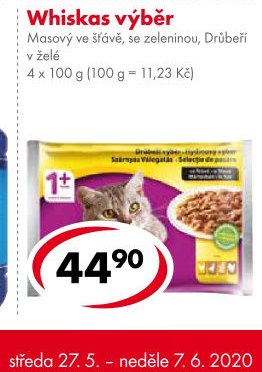 Whiskas výběr