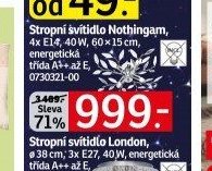Stropní svítidlo Nothingam - ASKO akcniletaky.com