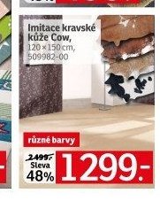 Imitace kravské kůže Cow - ASKO akcniletaky.com
