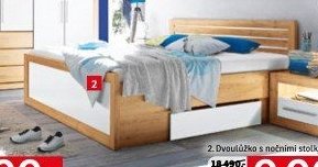 Ložnice Fernando, Dvoulůžko s nočními stolky - ASKO akcniletaky.com