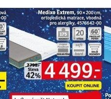 Medixo Extrem, 90x200 cm, ortopedická matrace - ASKO akcniletaky.com