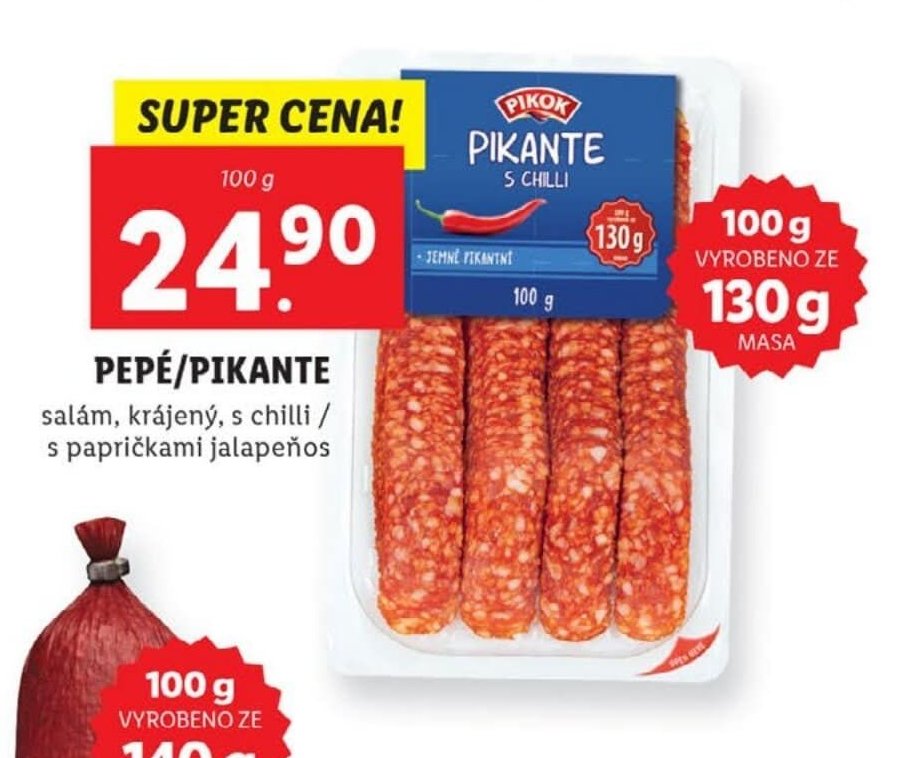 Pikok Pepé/Pikante salám