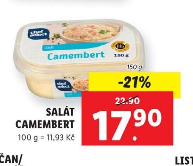 Chef Select Salát Camembert