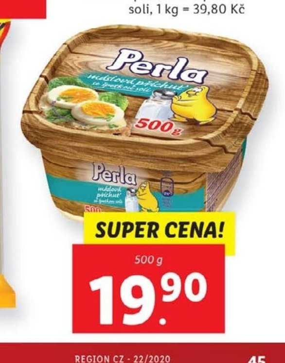 Margarín Perla
